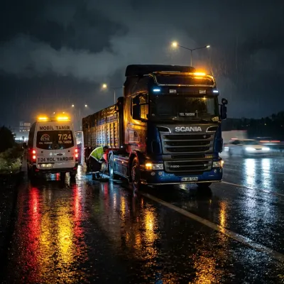 7/24 Kesintisiz Acil Yol Yardım
